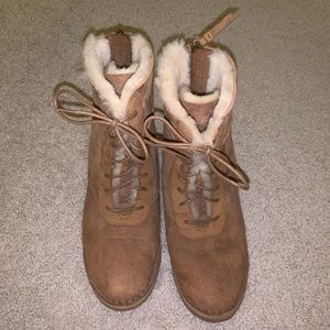 UGG fuzzy boots